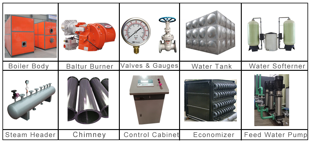 vacuum hot water boiler accessories
