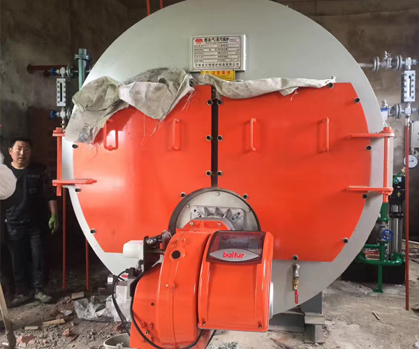 5 tons gas steam boiler installation completed(图2)