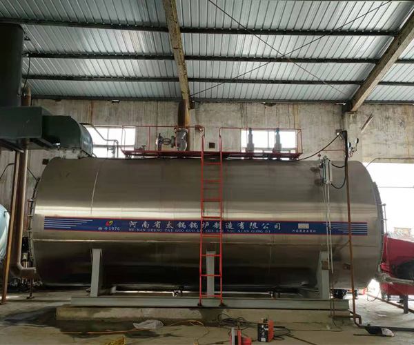 5 tons gas steam boiler installation completed(图3)