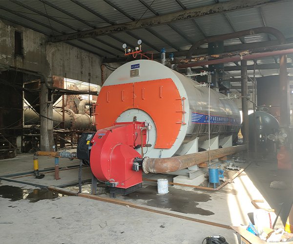5 tons gas steam boiler installation completed(图1)